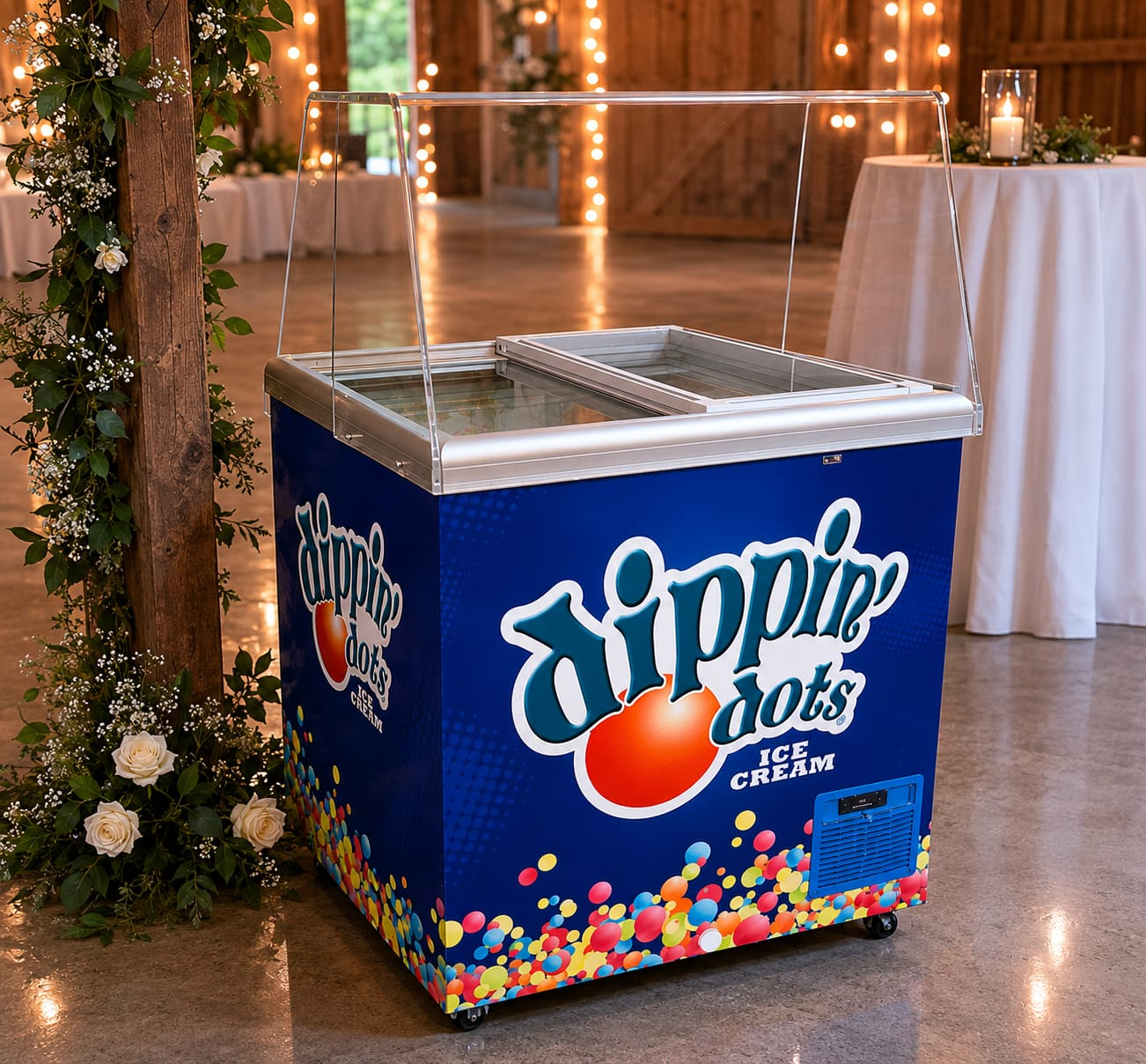 Sweet Treats Dippin' Dots cart