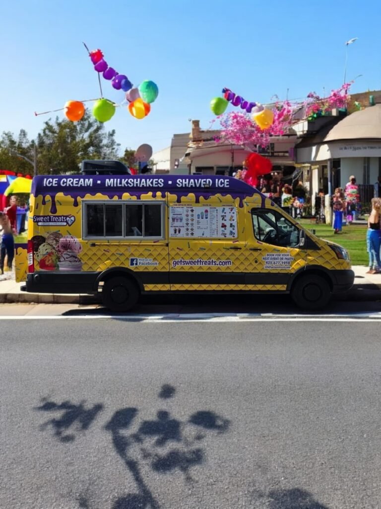 ice cream truck in Chattanooga, Hixson & Fort Oglethorpe