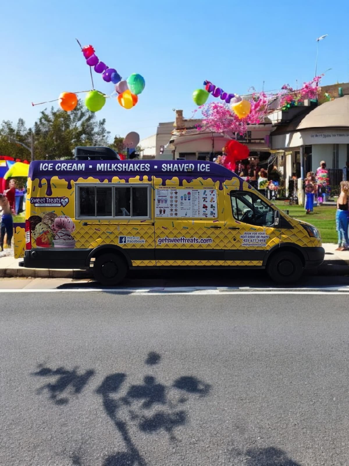 ice cream truck in Chattanooga, Hixson & Fort Oglethorpe
