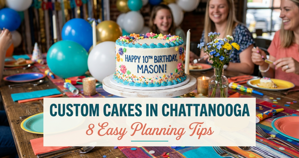 custom cakes in Chattanooga from Sweet Treats