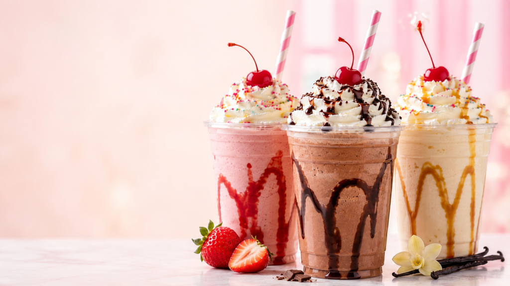 milkshakes in Chattanooga at Sweet Treats