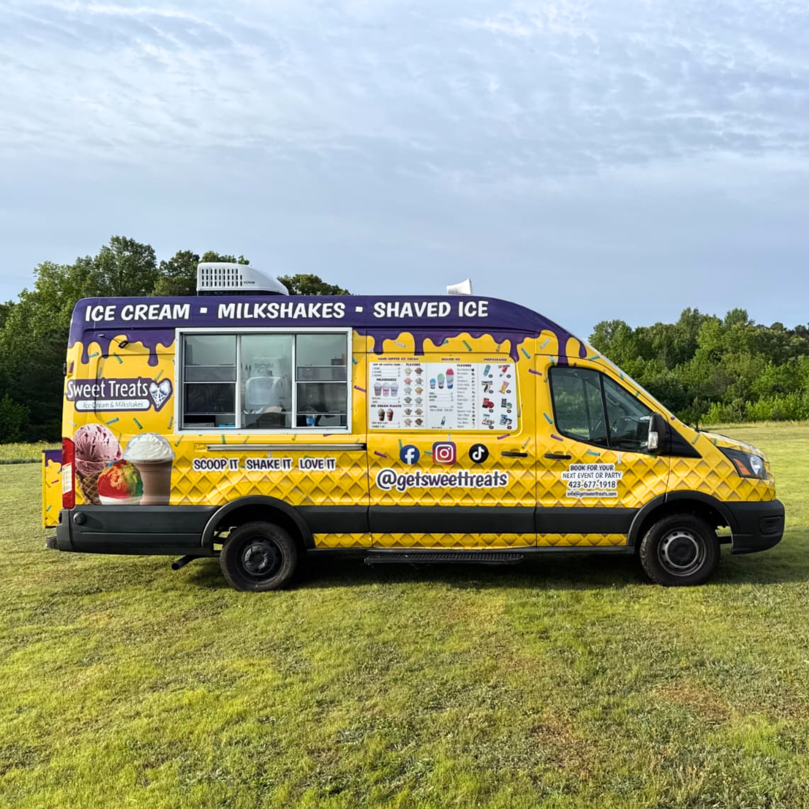 Sweet Treats ice cream truck